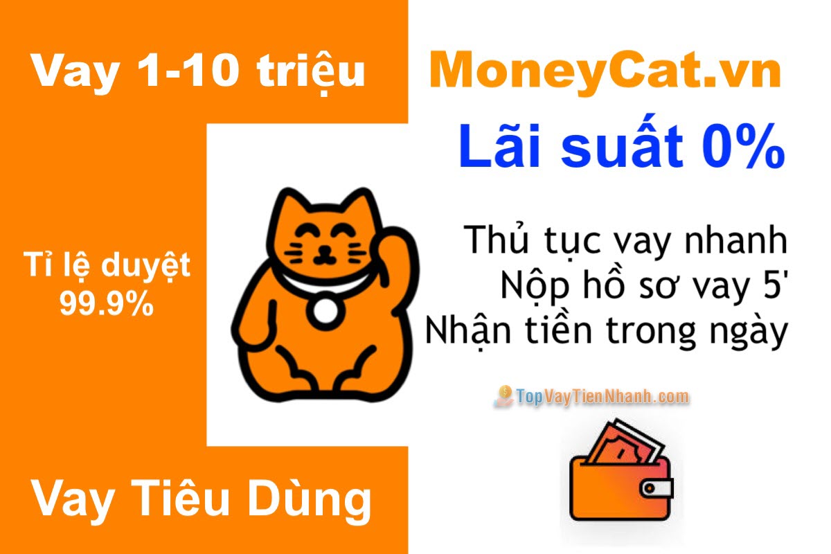 App vay tiền nhanh uy tín – Money Cat